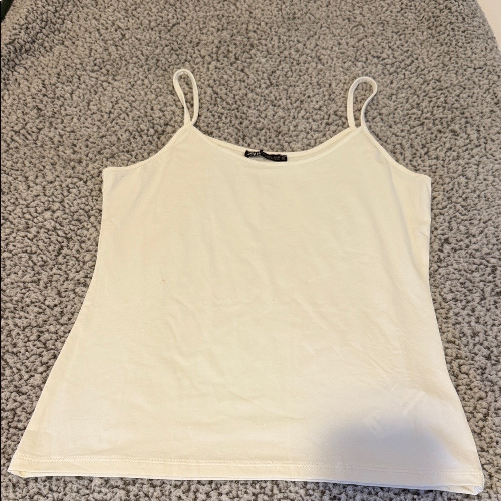 Zara Cream Camisole Top - Picture 1 of 5